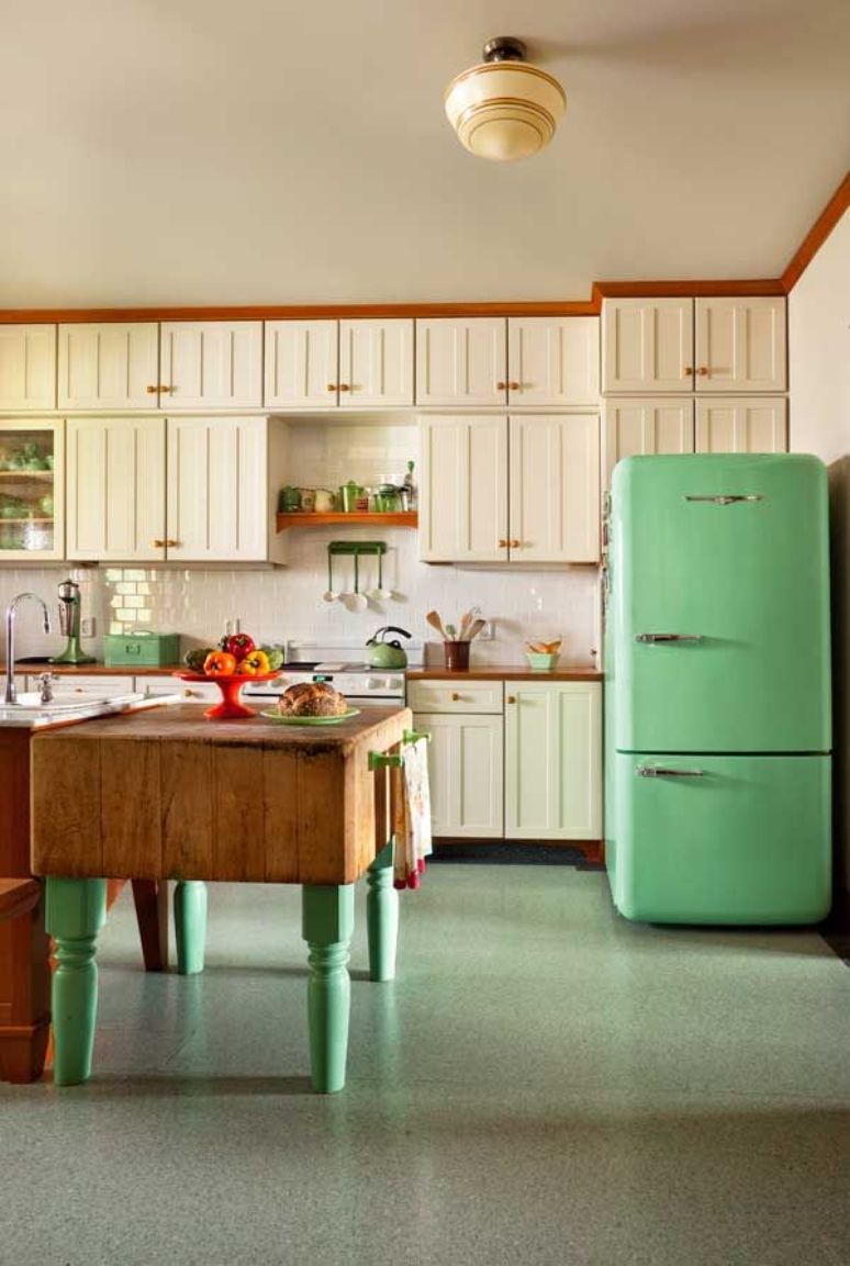 Añade color a tu cocina con la nevera