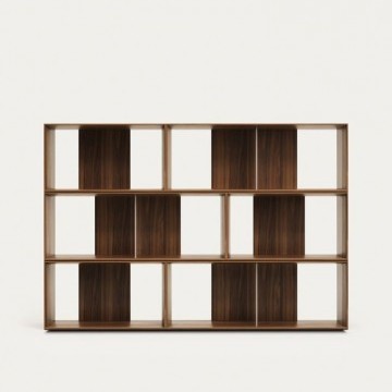 Litto 6 estanterías modulares nogal