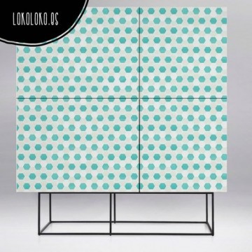 Patrón cerámico hexagonal 3